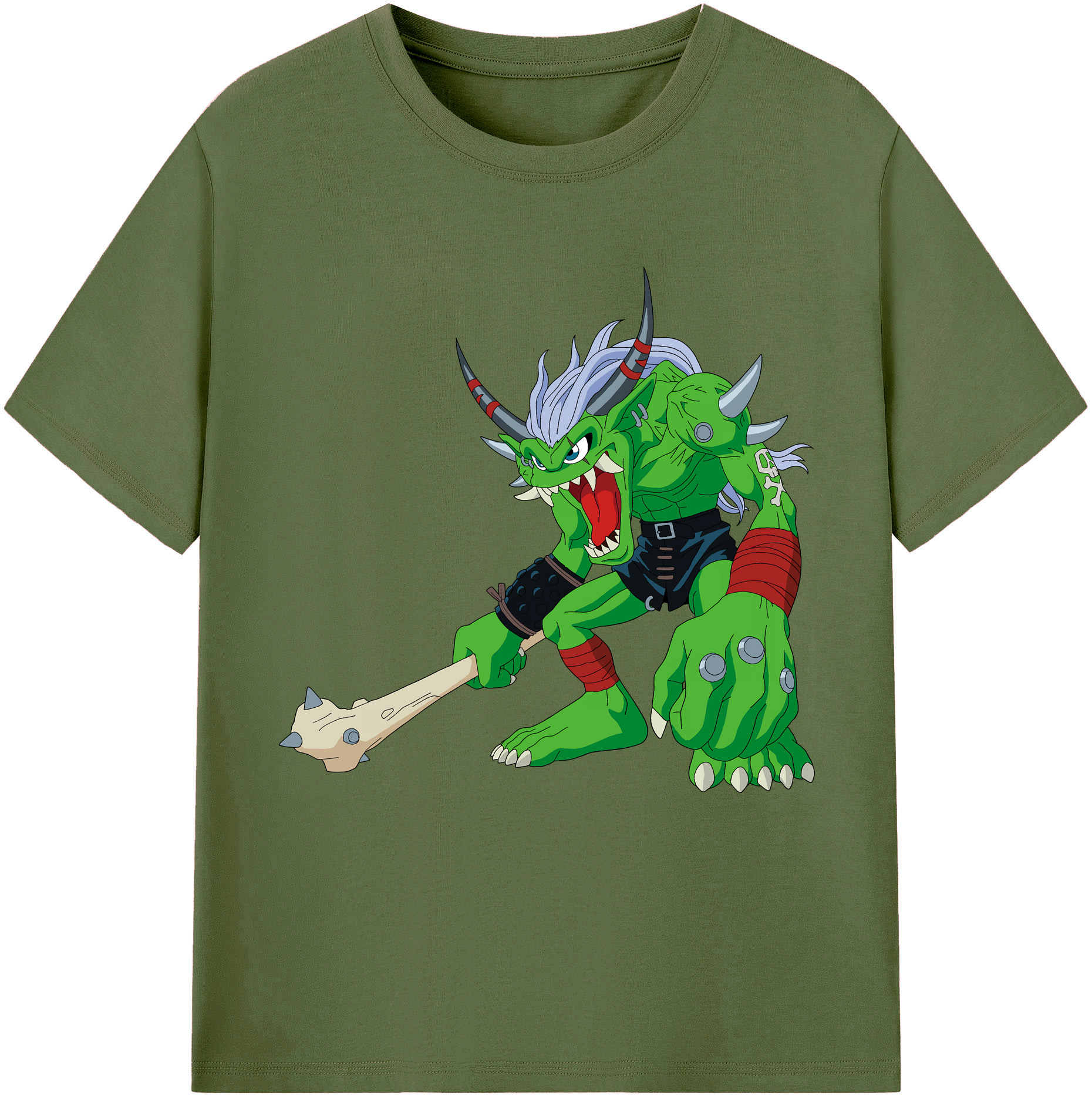 （画像用） Digimon デジタルモンスター/デジモン 綿100％半袖Tシャツ（フロントプリント）
